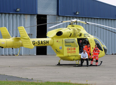 Yorkshire Air Ambulance with Instant Availability