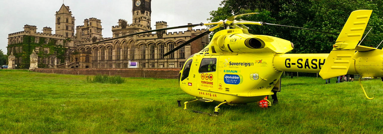Yorkshire Air Ambulance with Instant Availability